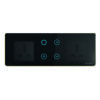 6M Zigbee Glass Panel With 4-Switch + 2-16A Plug