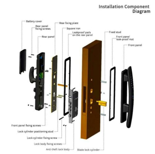 Series-4 Lite WI-FI Smart Door Lock - Image 2